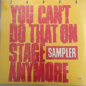 Frank Zappa SEALED ORIGINAL Live 2LP Compilation